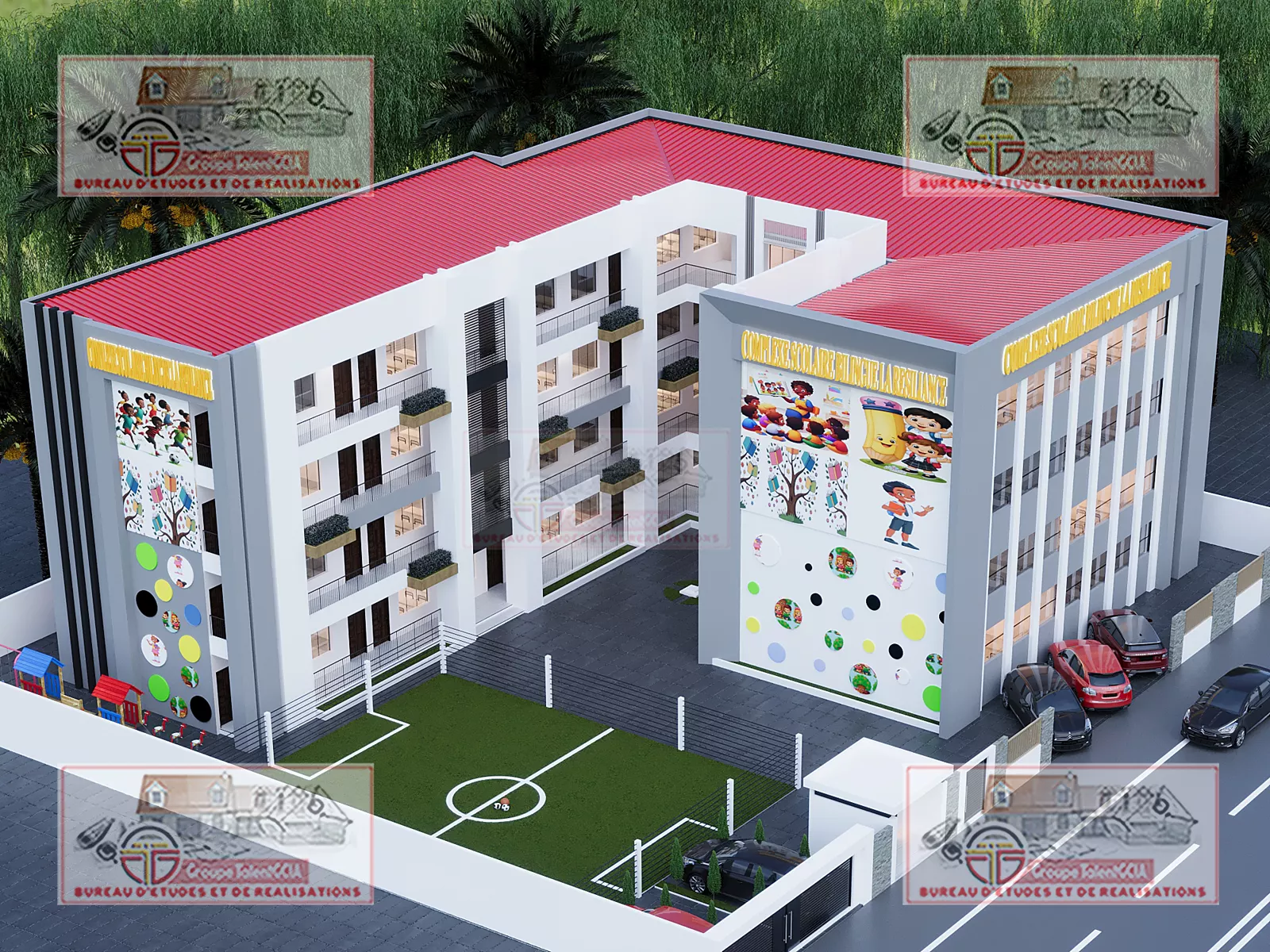 École R+3, Mfou 7