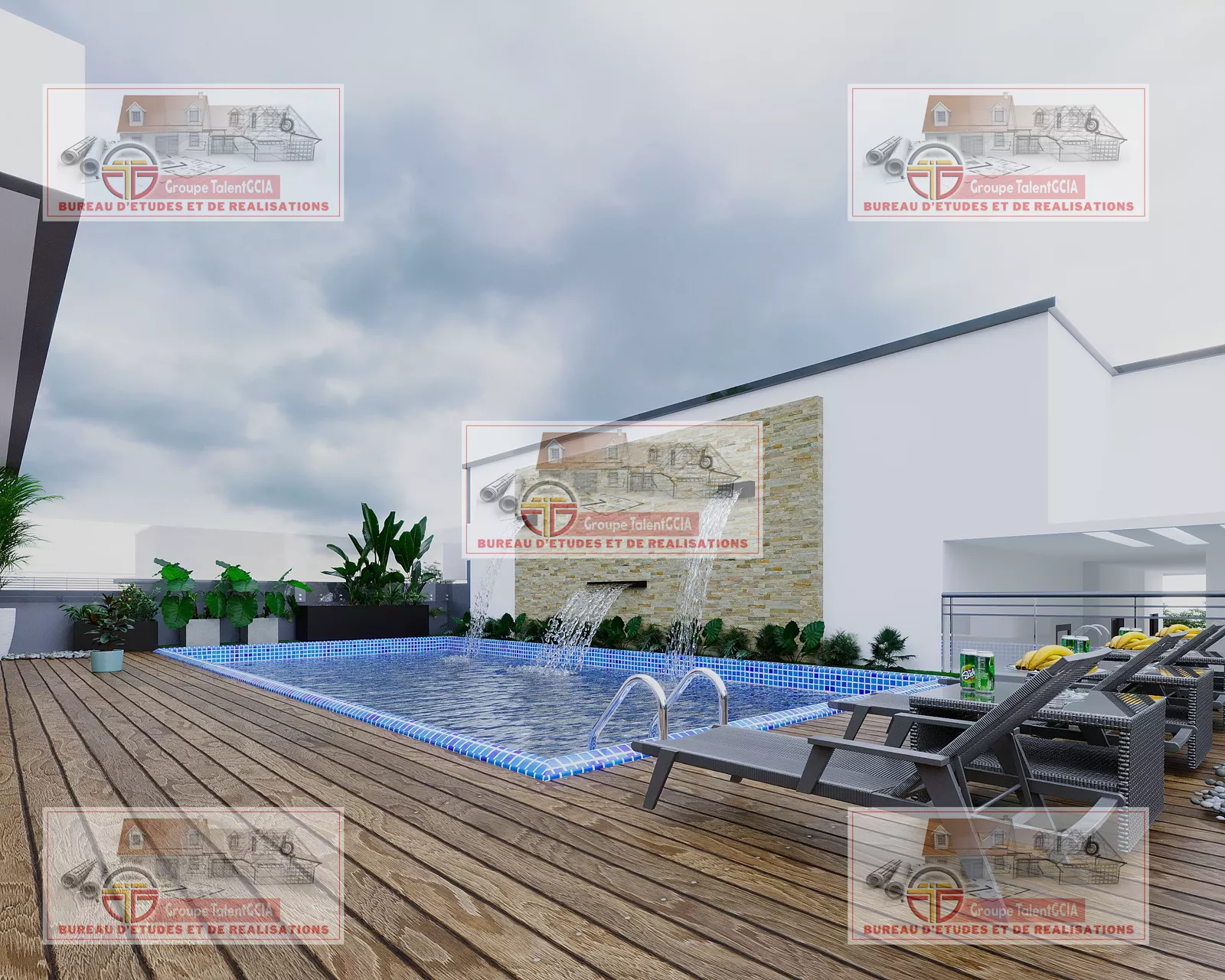 Immeuble R+4 avec rooftop 6