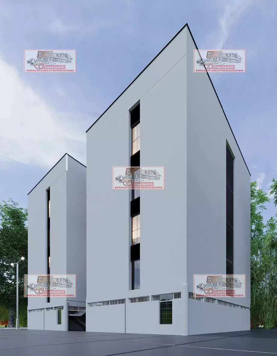 Immeuble R+4, Tsinga